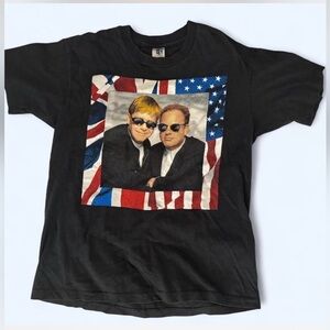 Vintage Billy Joel and Elton John Tour Tee